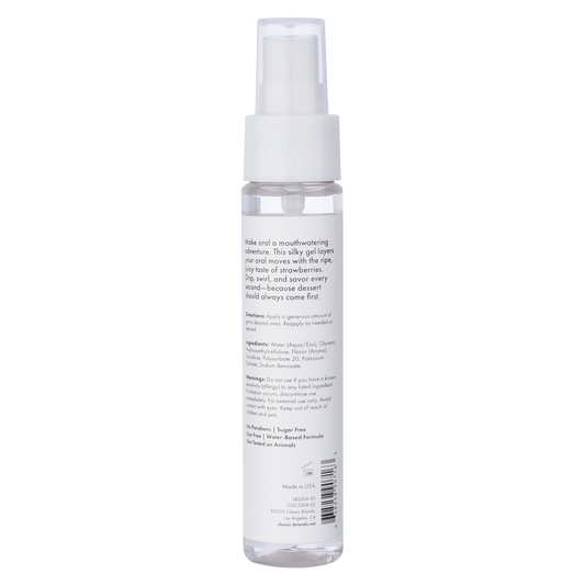 BLOW ME ORAL SEX GEL - STRAWBERRY - 2 floz | 30 mL