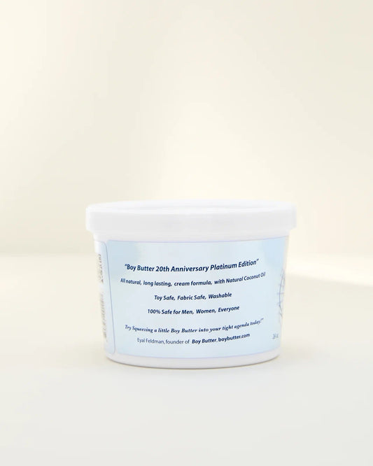 Boy Butter 20th Anniversary Edition - Platinum Label - 16 oz / Tub