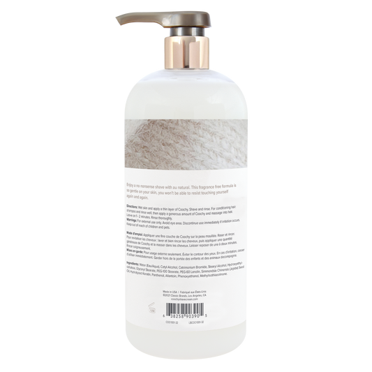 Shave Cream - Au Natural 32oz | 946mL