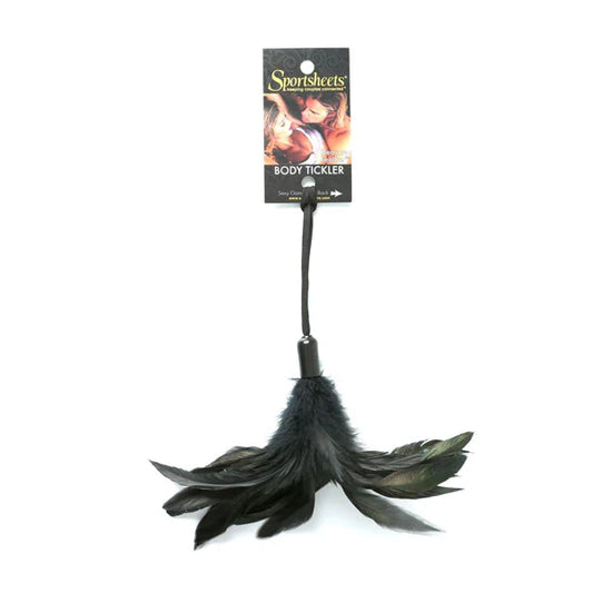 Sportsheets Pleasure Feather Ticklers Black