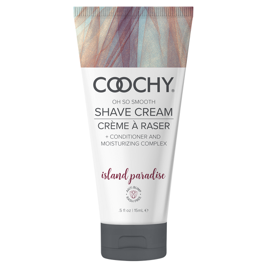Coochy Shave Cream - ISLAND PARADISE tube 0.5oz / 15ml