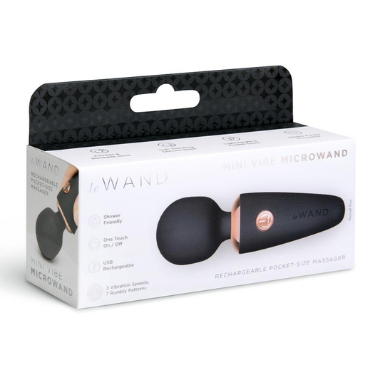 LE WAND MINI MICRO WAND BLACK