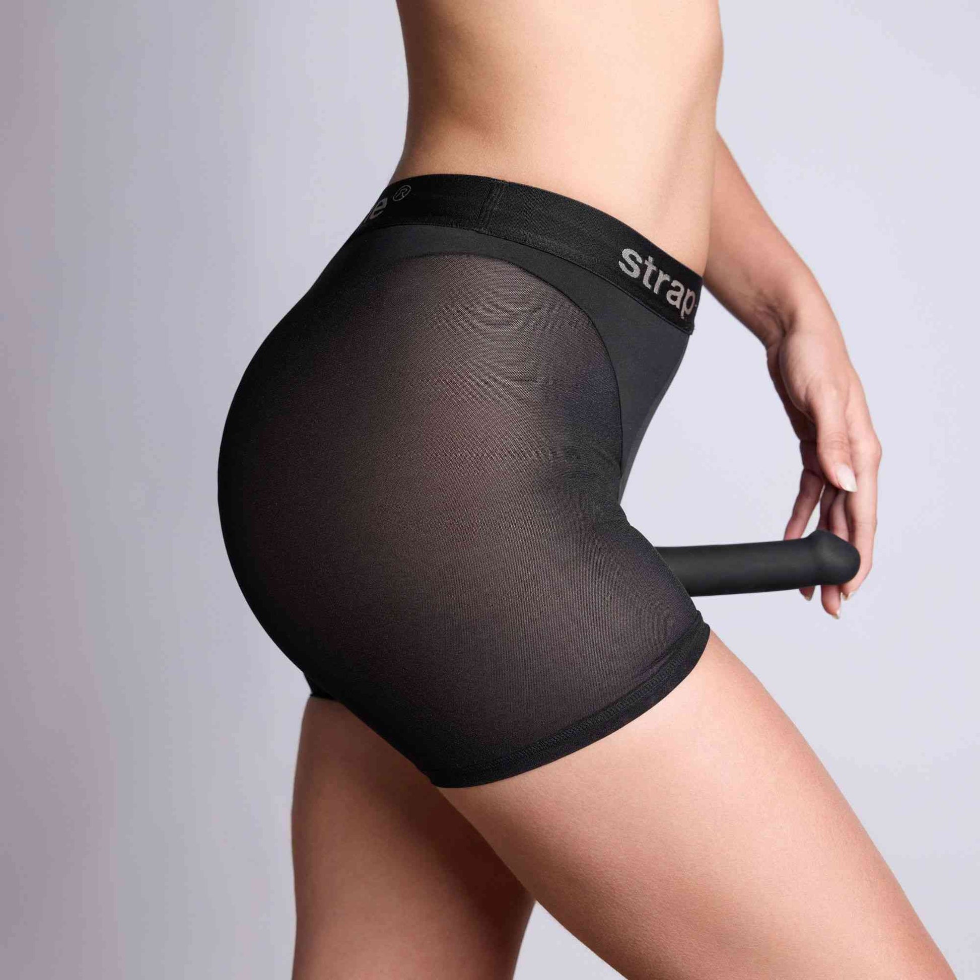 HARNESS LINGERIE HALO - XL - BLACK