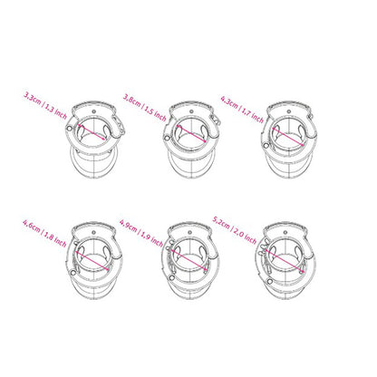 Mystim Pubic Enemy No 2 - Cock Cage