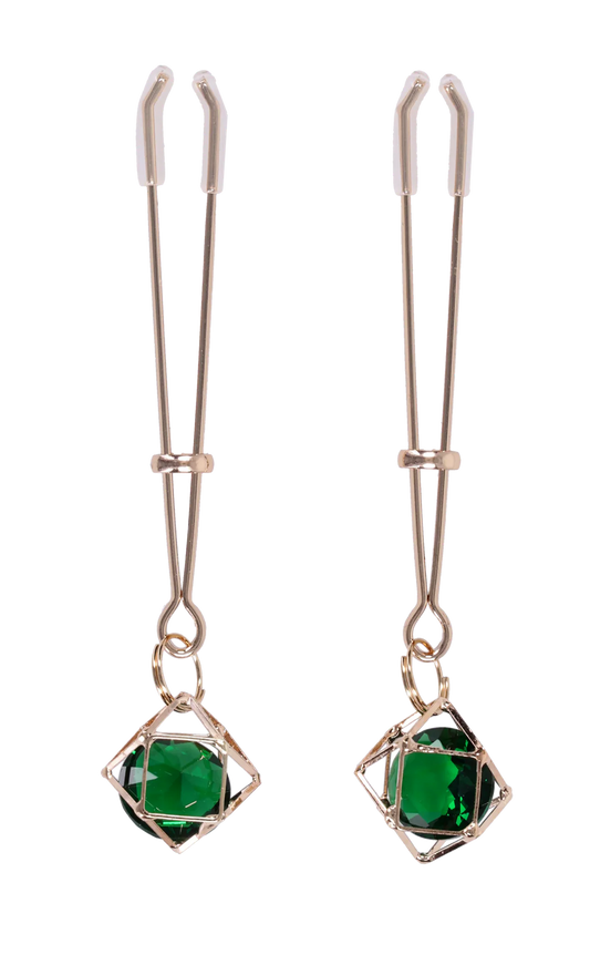 Indica Crystal Nipple Clips
