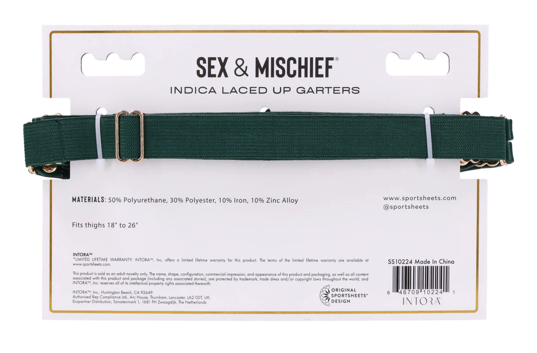 Indica Laced Up Garters