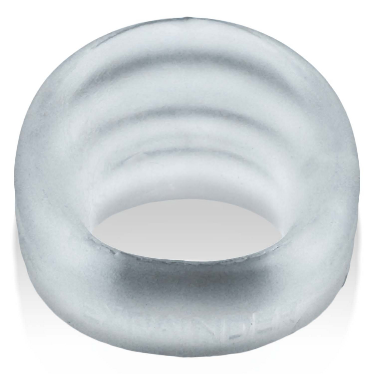 EXPANDER slimmer scoop style cockring CLEAR STEAM