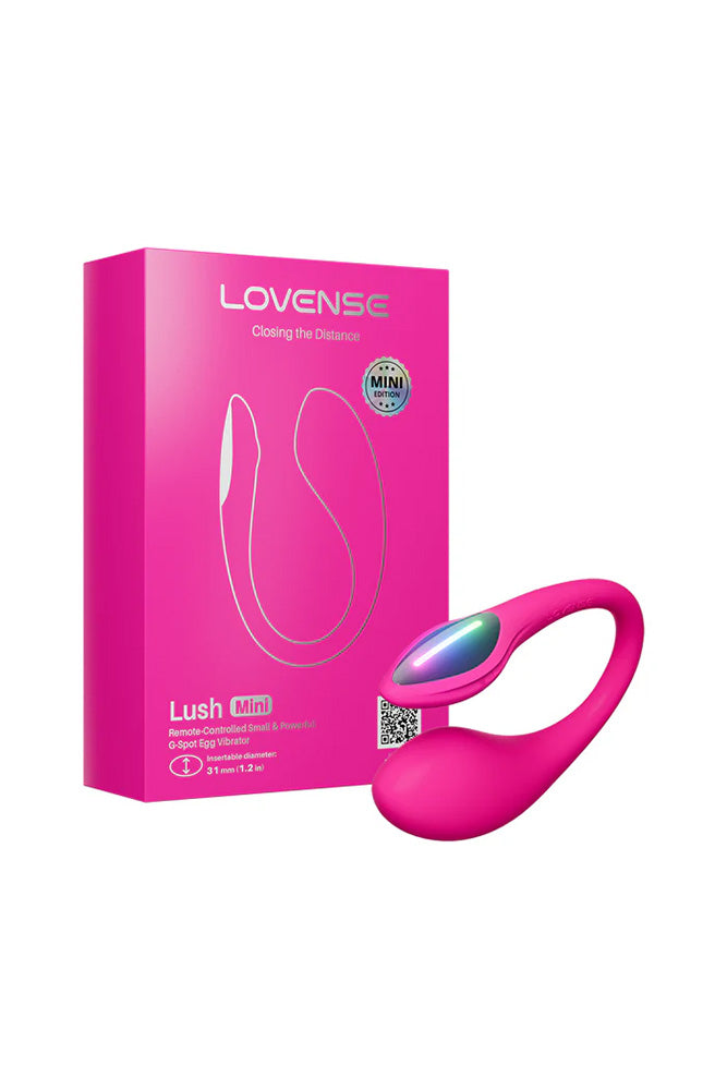 LOVENSE LUSH MINI REMOTE CONTOL VIBRATOR - PINK