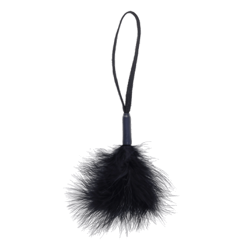 Black Wrist Feather Tickler