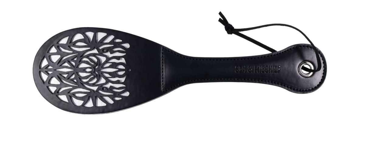 Lace Spanker - Black