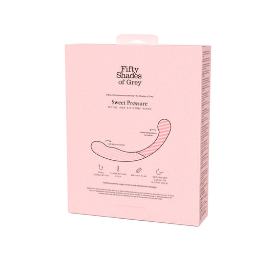 Fifty Shades of Grey Sweet Pressure Silicone & Metal Wand