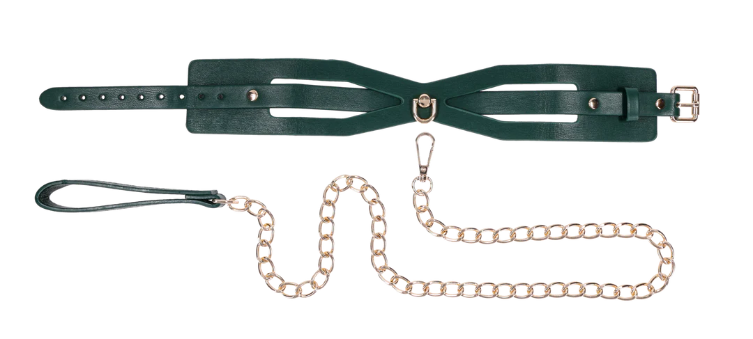 Indica Cutout Collar and Leash